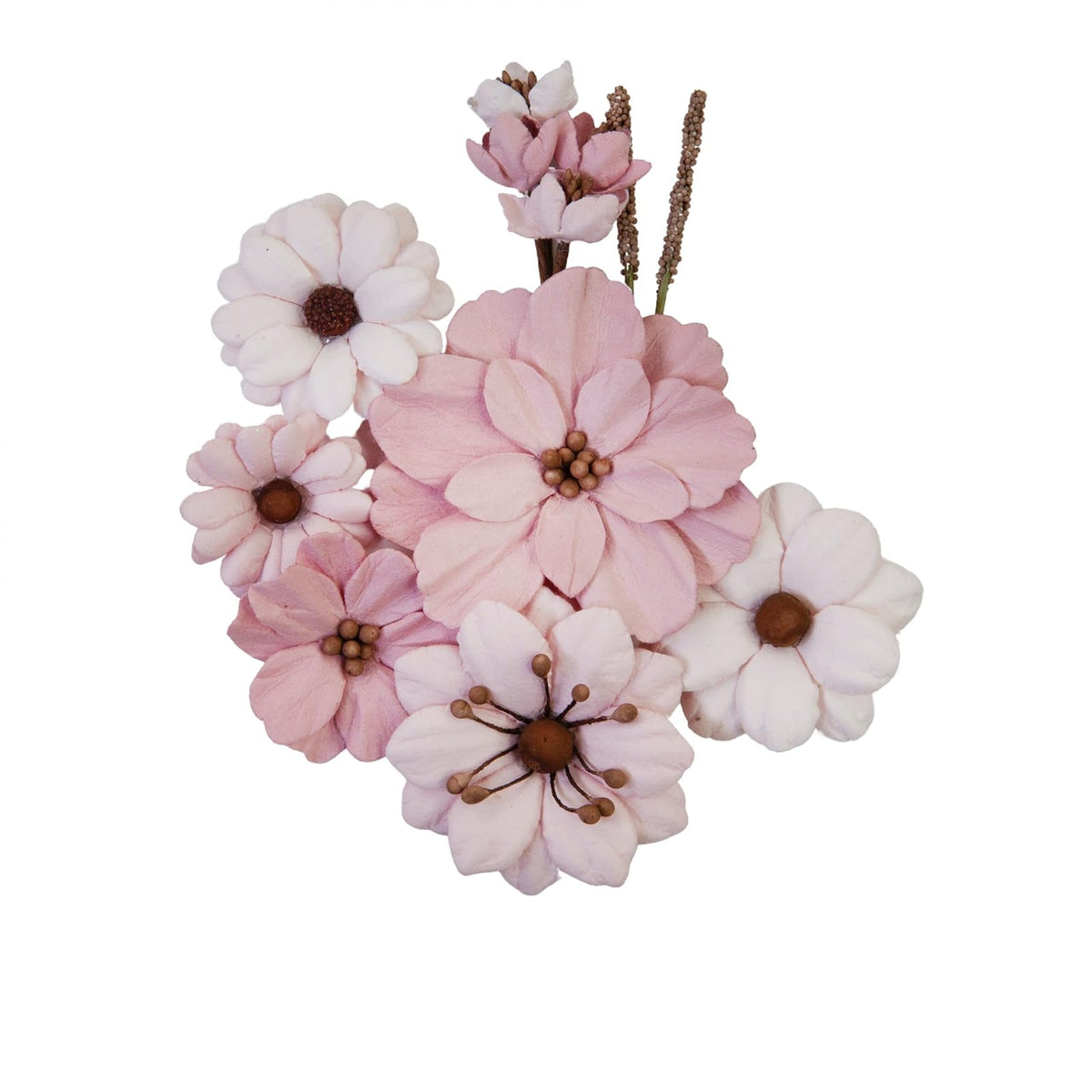 PRIMA MARKETING INC Artificial Plant, Indigo Flowers - Beautiful Story - 12 Pcs