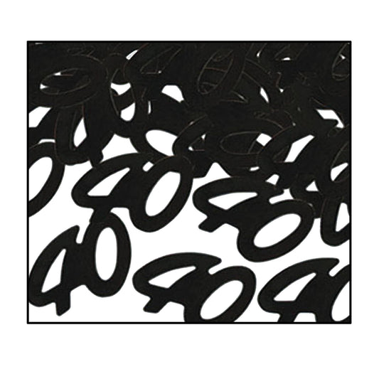 Beistle Confetti, Standard Size, Black