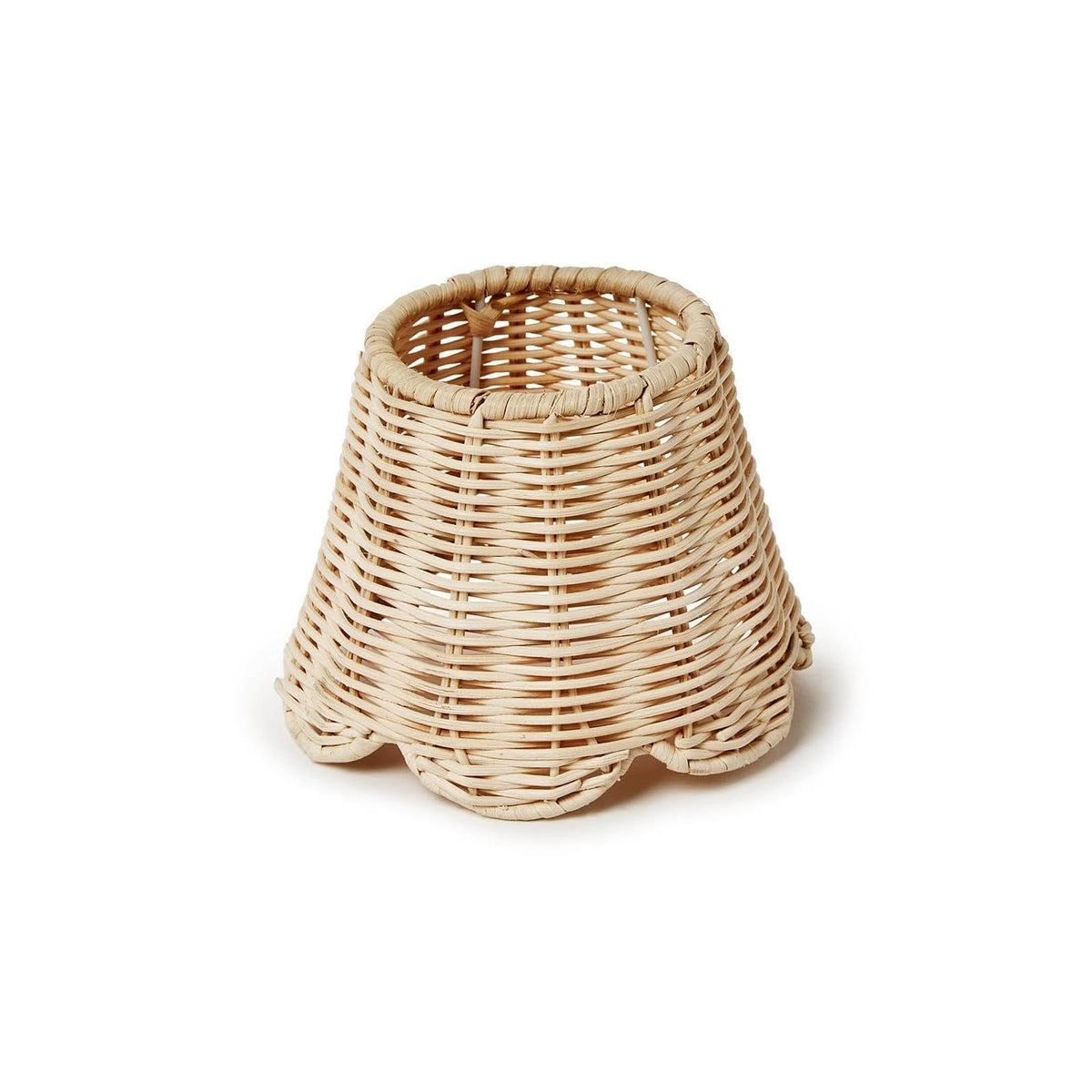 Two's Company Lampshade, 4.25” H x 5.5” Diameter, Beige