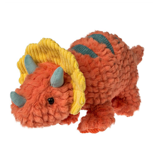 Mary Meyer Toy Figure, 14-Inches, Checkers Triceratops
