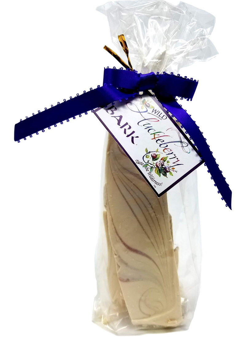 Taste the Wilderness Wild Huckleberry White Chocolate Bark 7 oz