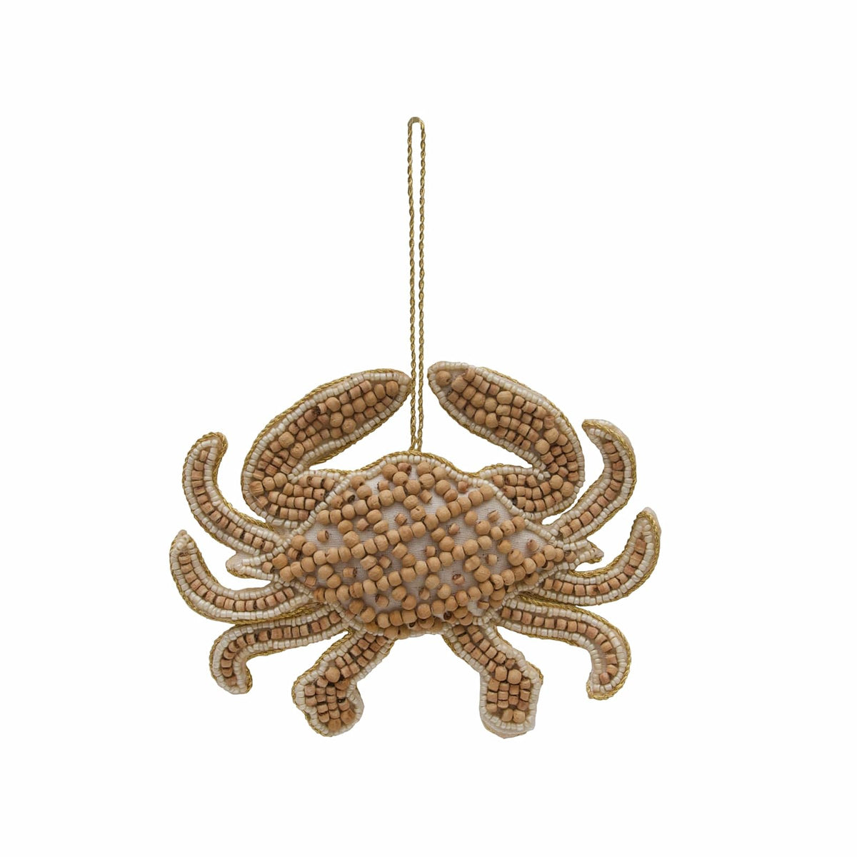 GALLERIE II Hanging Ornament, 5.5 x .5 x 4.5 Inch, Beige