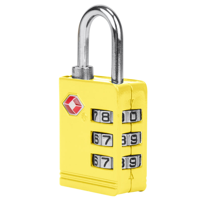 Travelon Tsa Luggage Lock, Yellow