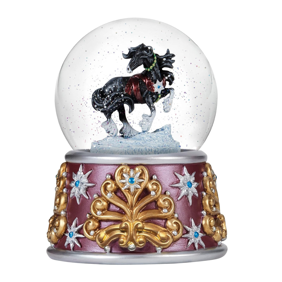 Breyer Snow Globe, Black, Classic