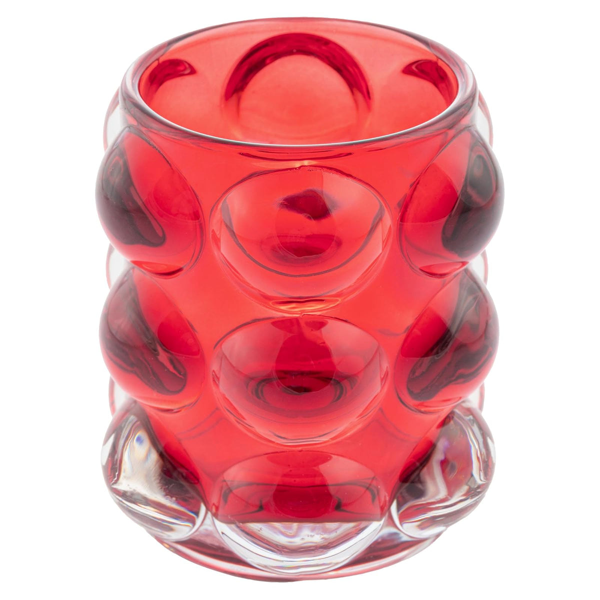 Karma Candle Holder, One Size, Red