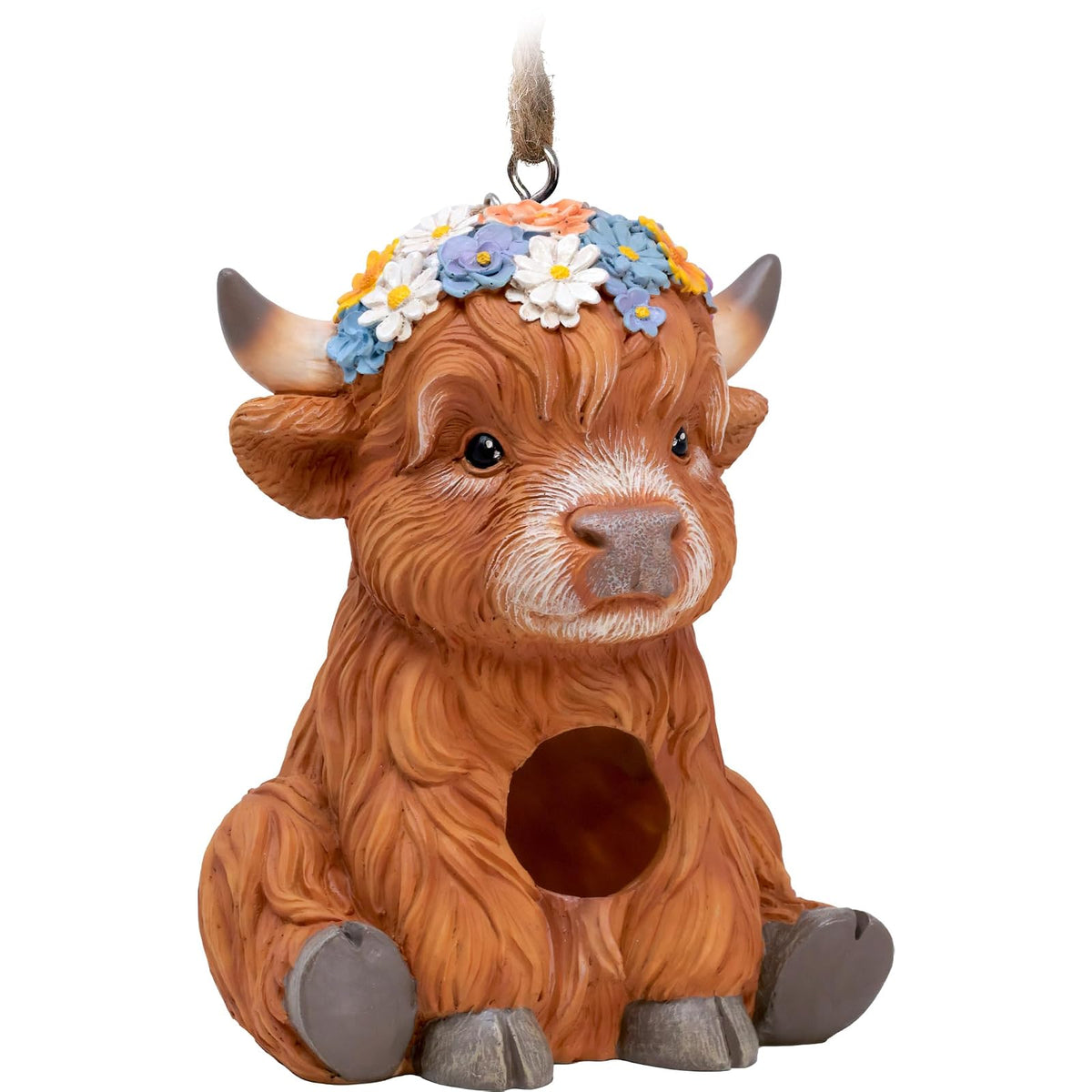 Spoontiques Animal Shelter, Brown, Highland Cow