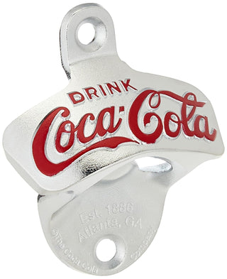 TableCraft Coca-Cola Wall Mount Bottle Opener (CC341)