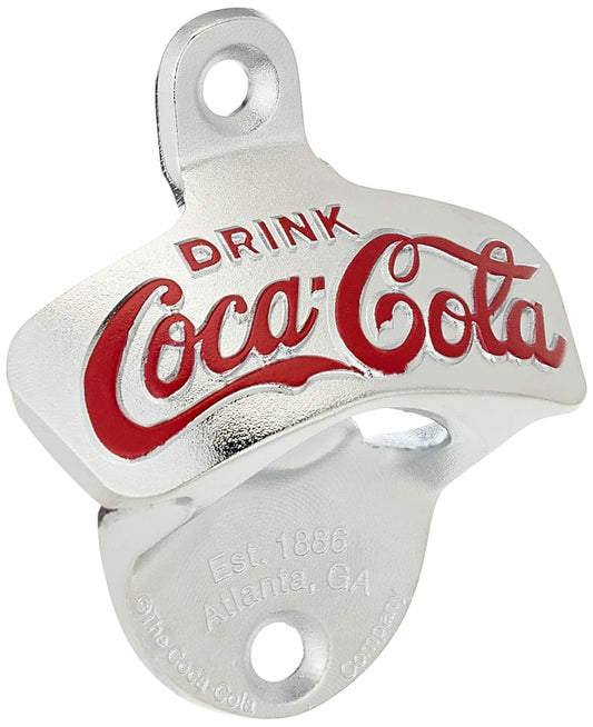 TableCraft Coca-Cola Wall Mount Bottle Opener (CC341)
