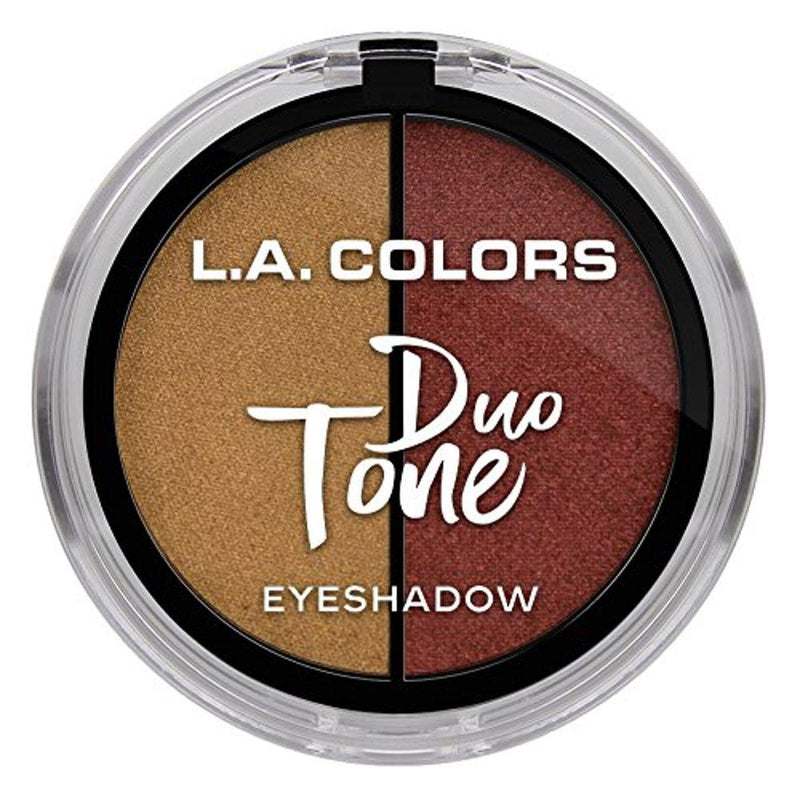 L.A. COLORS Duo Tone Eyeshadow, Renaissance, 1 Ounce, (CES268)