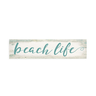 P. Graham Dunn Decorative Signage, 2x6, Beach Life