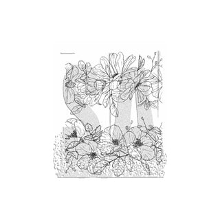 Ranger Rubber Stamp, 6 x 4 inches