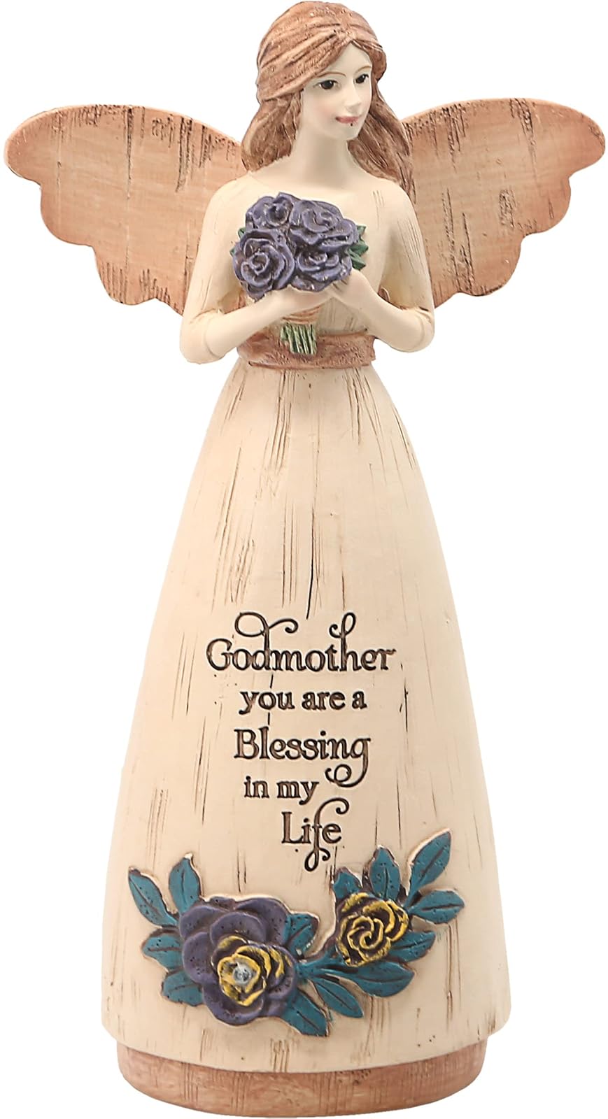 Pavilion Gift Company 41071 Godmother with Sentiment Angel Figurine, 6"
