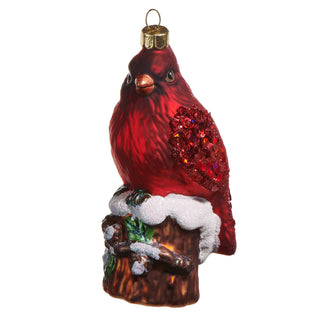 RAZ Imports Hanging Ornament, 5" tall and 2–3" deep, Red
