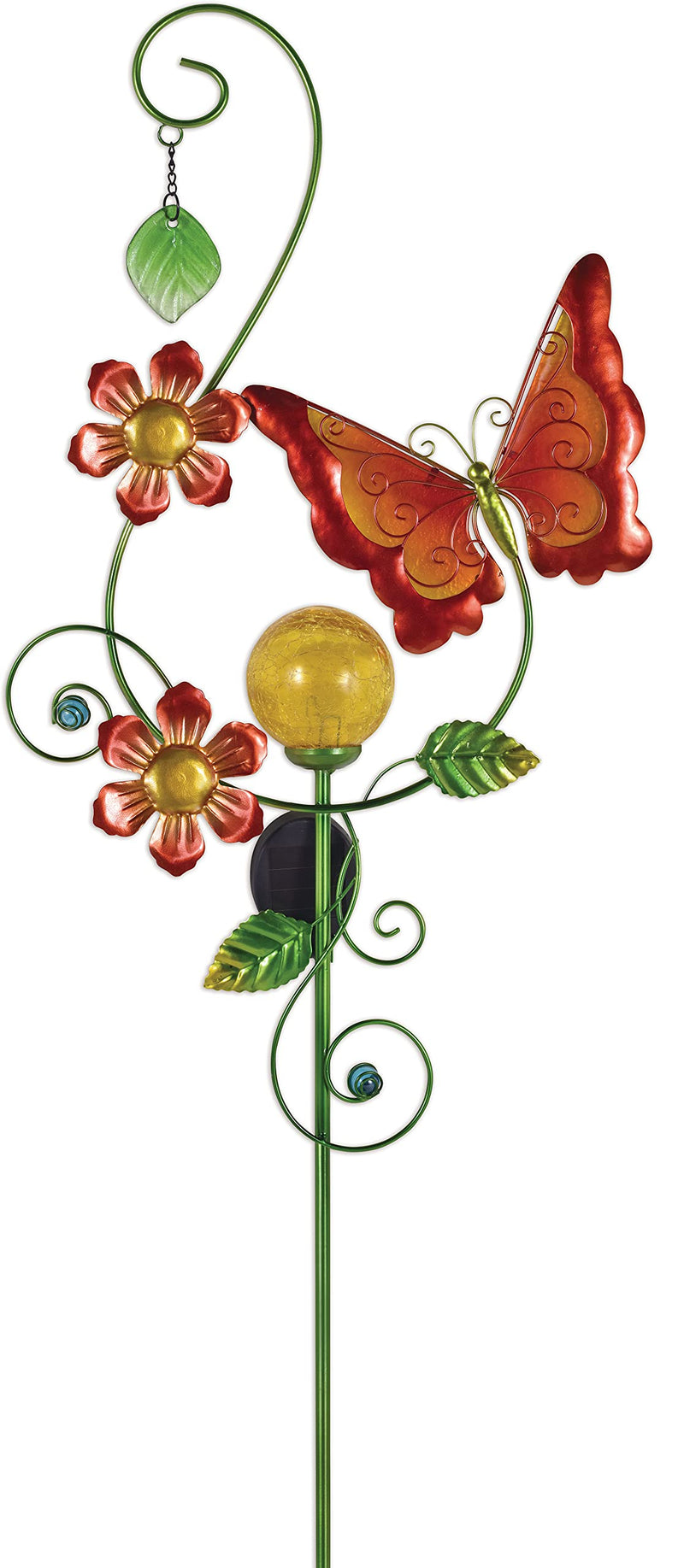 Sunset Vista Designs 93739 Solar Garden Stake (Butterfly, 48-inch Height)