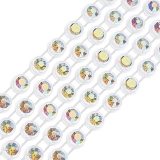 Crystal Lane Diy Craft Bead, ss10, Transparent Casing Crystal AB