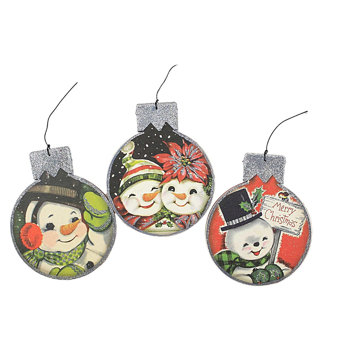 Primitives by Kathy Hanging Ornament, Red, Vintage-inspired