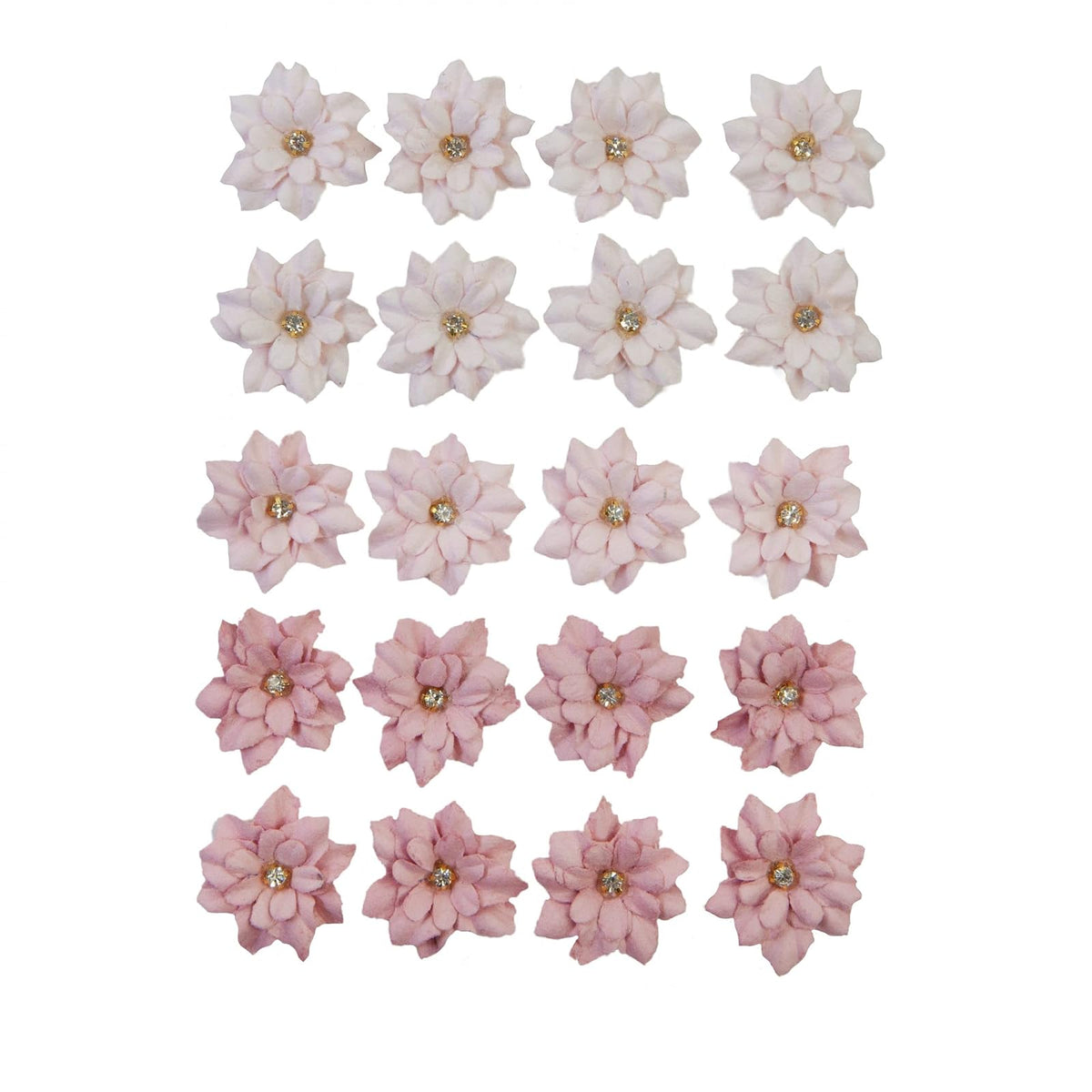 PRIMA MARKETING INC Artificial Plant, Indigo Flowers - Delicate Soul - 20 Pcs, 1