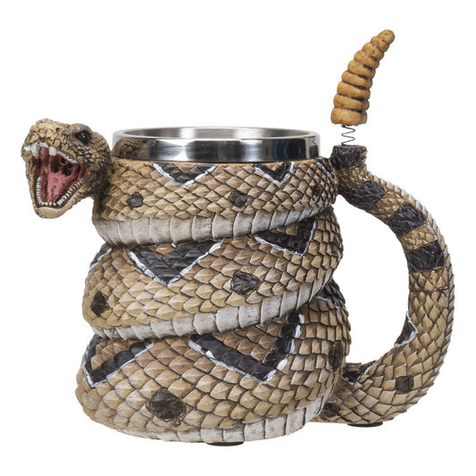 Pacific Trading SUMMIT COLLECTION Rattlesnake Coffee Mug Cup 16 fl oz Diamondback Rattler Beer Tankard