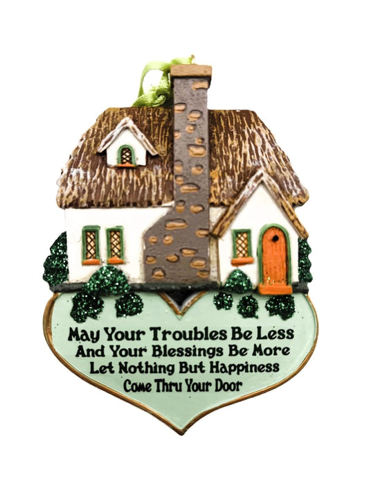 Kurt Adler Irish Home Blessing Ornament