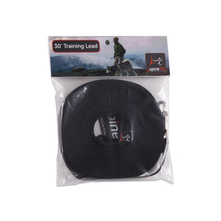 LupinePet Leash, 30-foot, Black