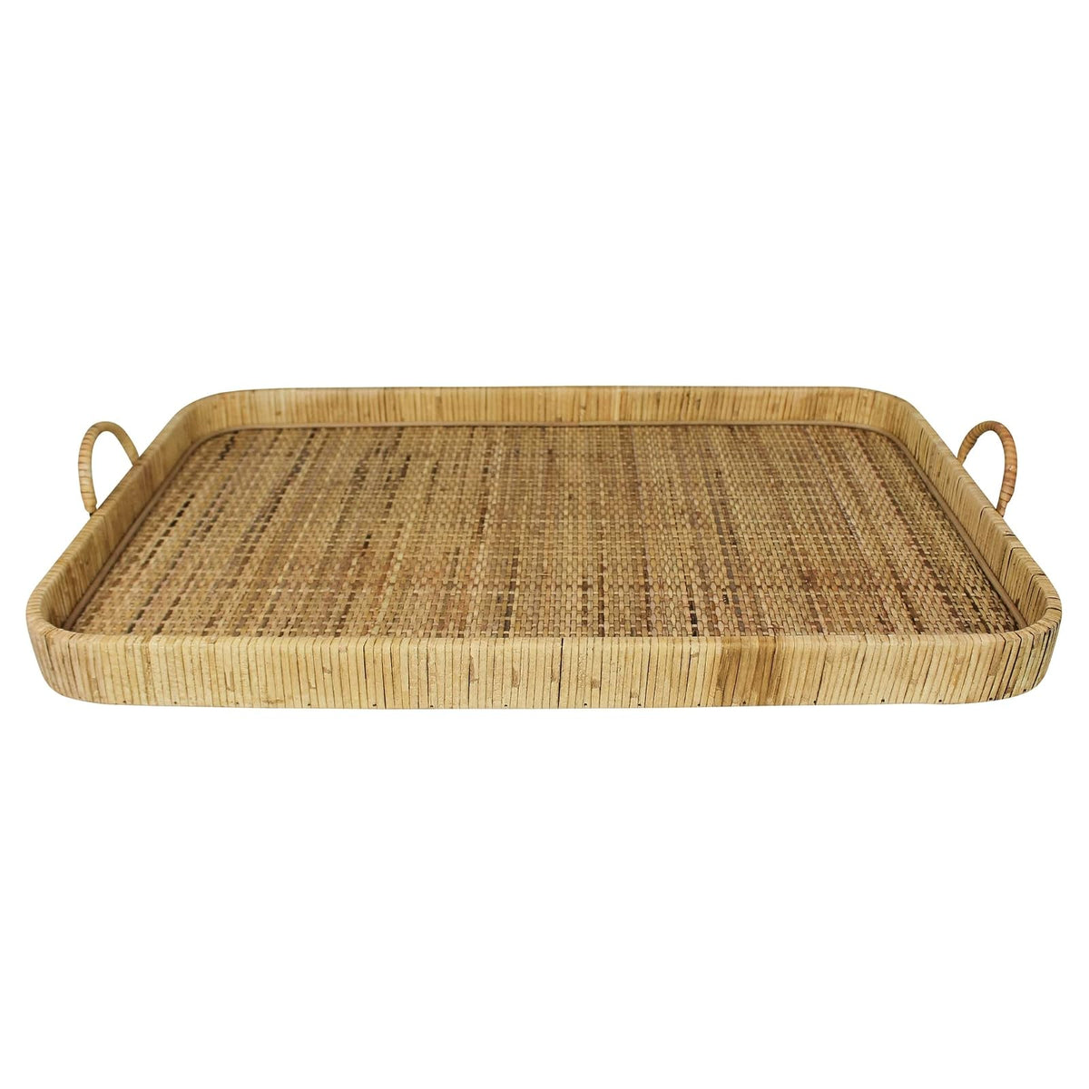 AREOhome Tray, 28" x 18" x 4", Brown