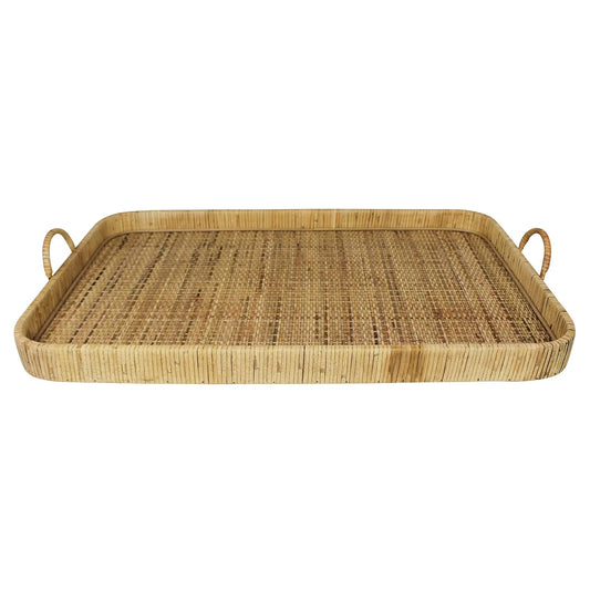 AREOhome Tray, 28" x 18" x 4", Brown