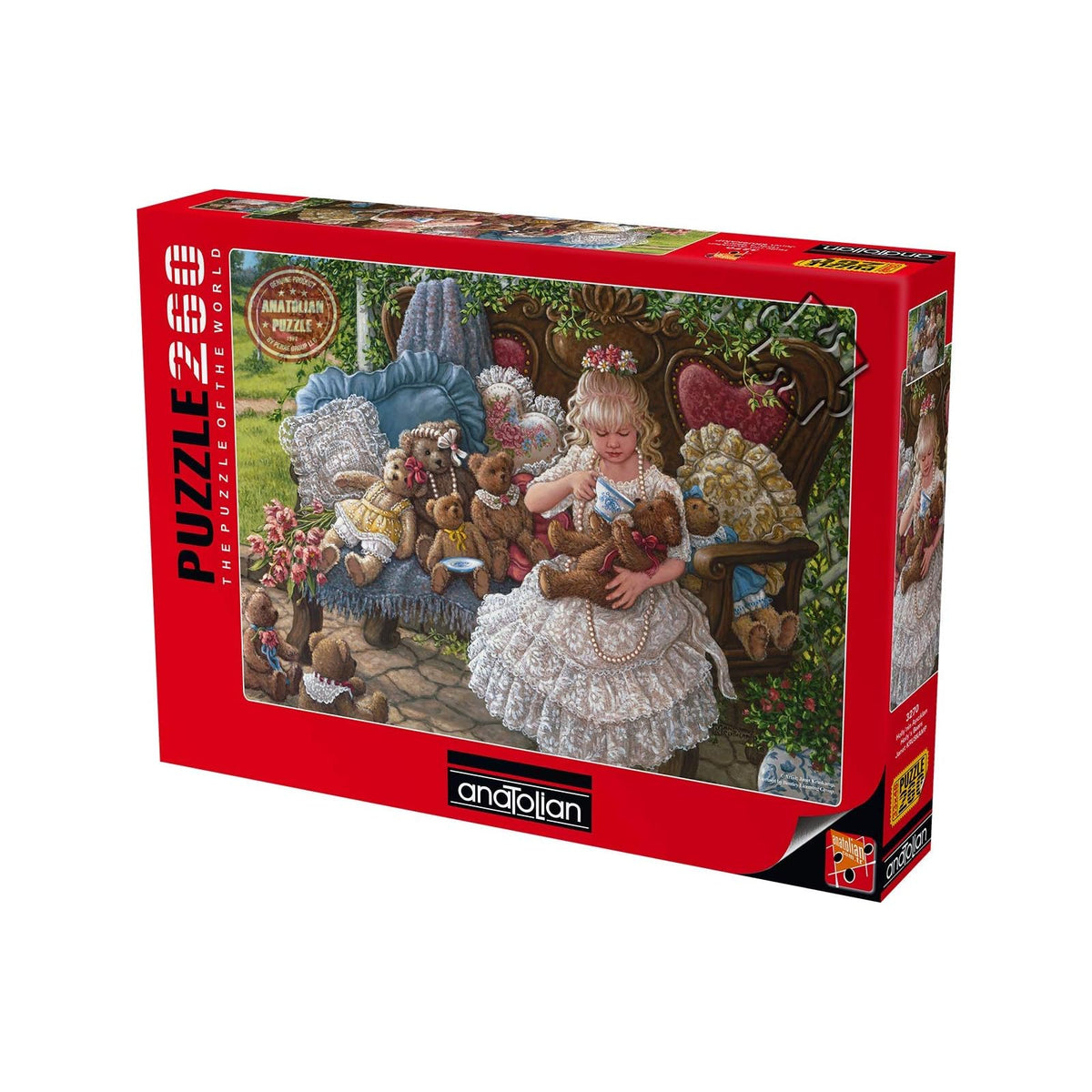 Anatolian Puzzles, 13'' x 19'', Multicolor