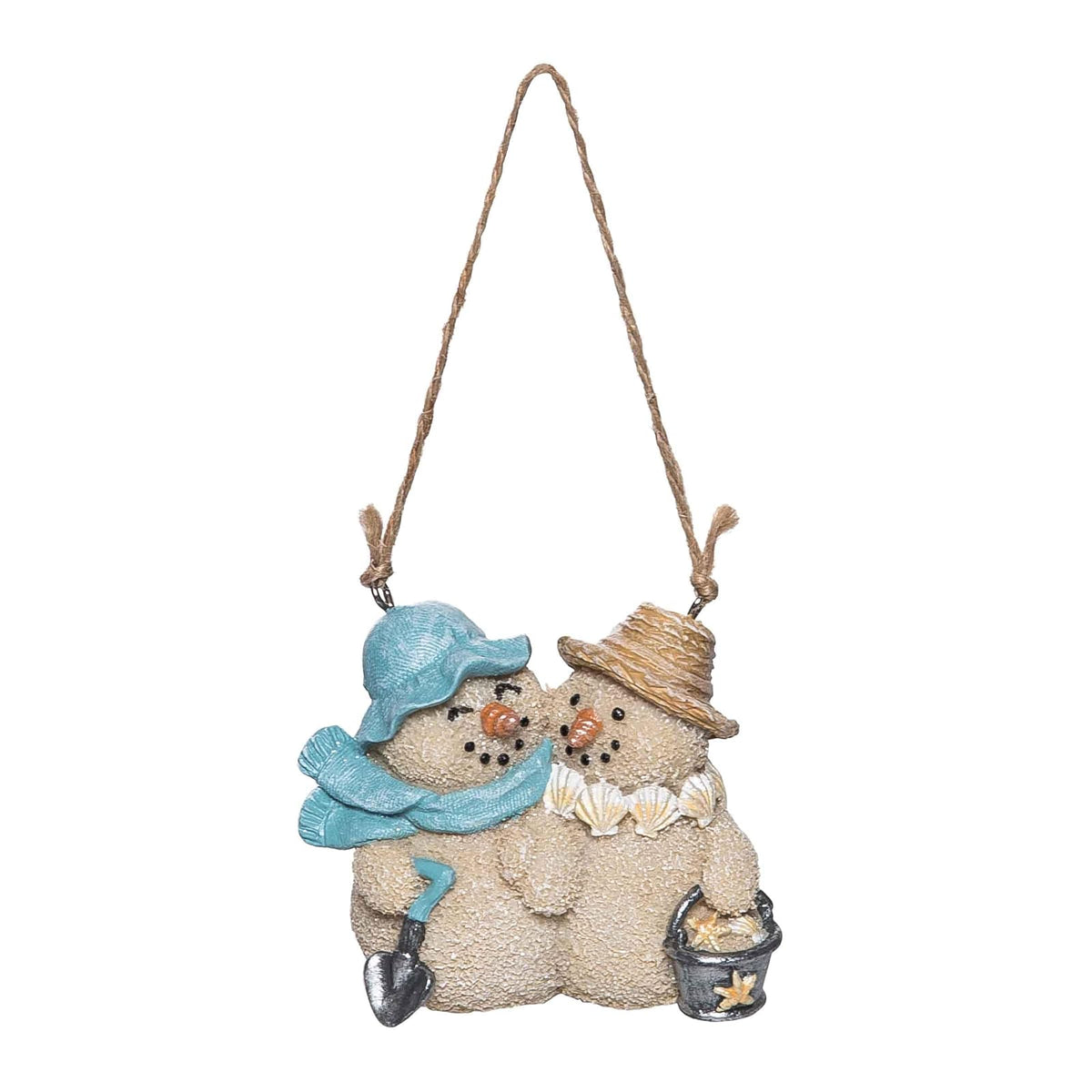 Beachcombers Hanging Ornament, White