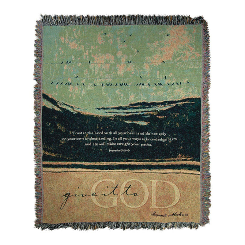 Manual ATGITG Give it to God Throw Blanket, 60-inch Length