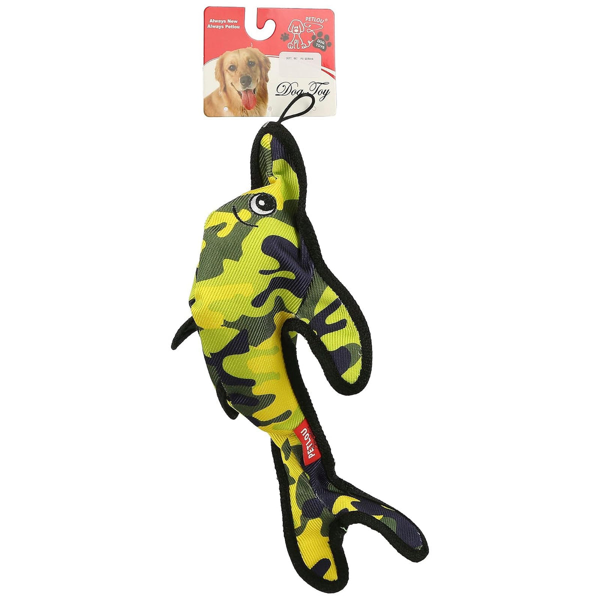Pet Lou Pet Toy, 16 inches, Yellow