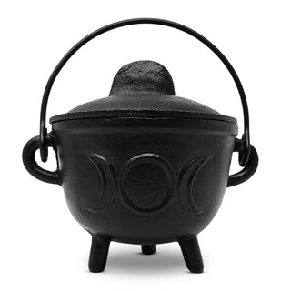 New Age Imports, Inc. Incense Holder, Triple Moon - Br91