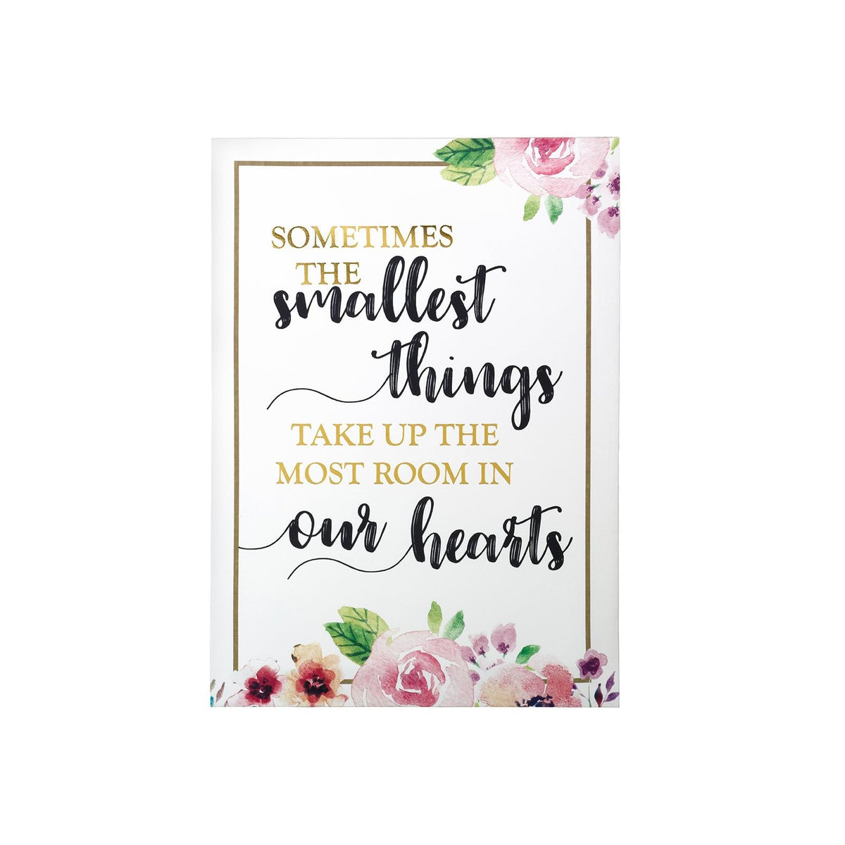 Lillian Rose Decorative Signage, 16.5x12, Pink