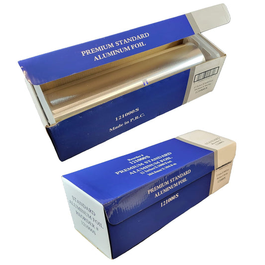 DHG Professional Foodservice Aluminum Foil, 12 inches x 1000 Feet, Premium Aluminum Foil Roll (12 in. x 1000 feet)