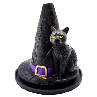 Fantasy Gifts Incense Holder, Black, Art Deco