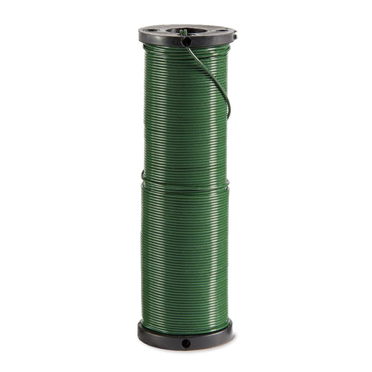 FloraCraft Spooled Floral Wire 24ga, 0.5lb - Green