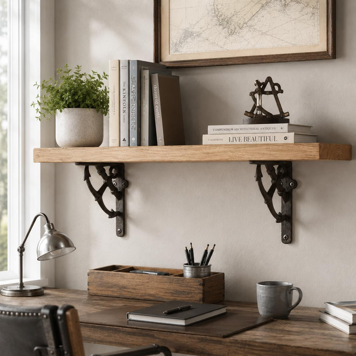 Comfy Hour Mount Bracket, 6 Inch, Black