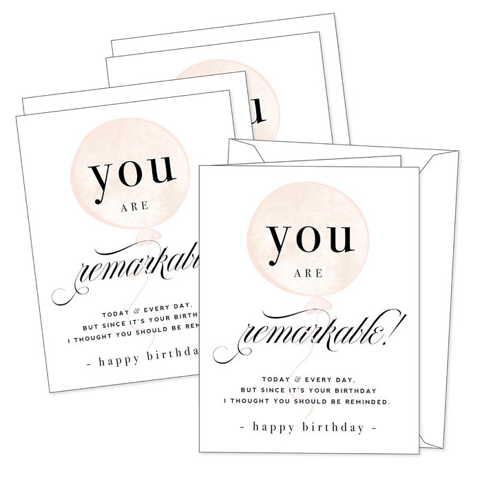 SHADE TREE GREETINGS Greeting Card, You Are Remarkable