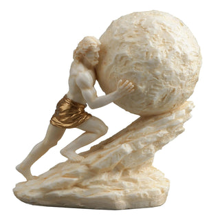 Veronese Design Figurine, Small, White Gold