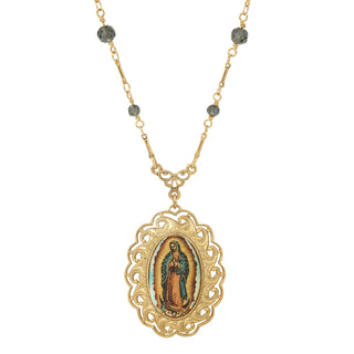 Symbols of Faith Necklace, One Size, Blue