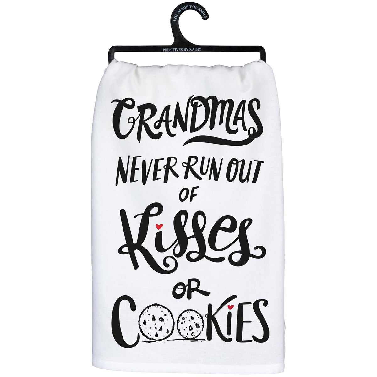 Primitives by Kathy Towel, 28" Square, Kisses Or Cookies