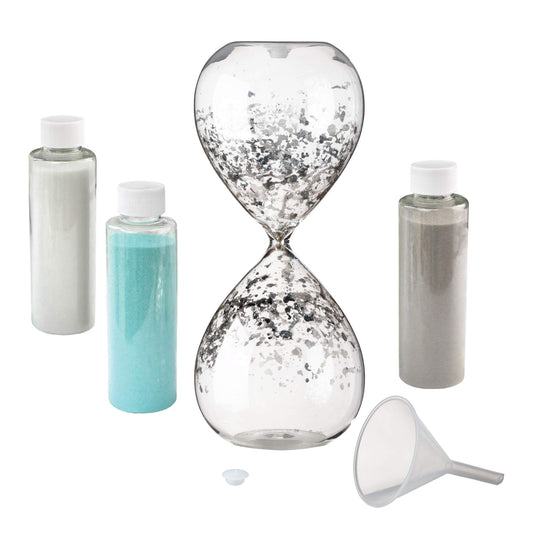 Lillian Rose Timer, 3.25x3.25x8.25, Clear