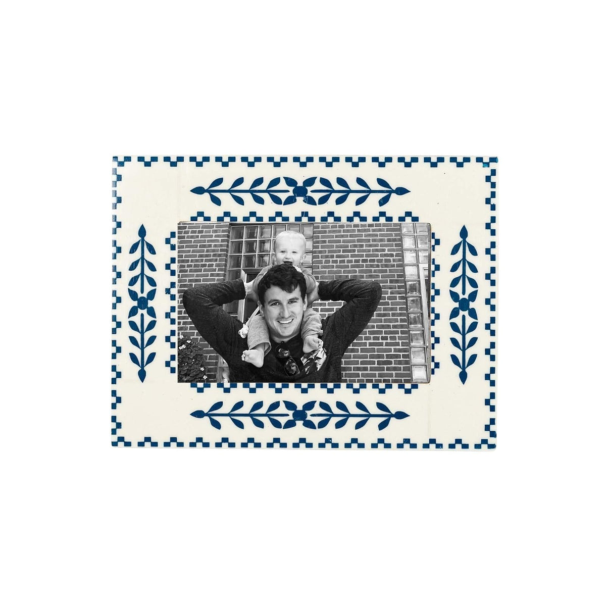 Foreside Home and Garden Picture Frame, 4x6, Blue