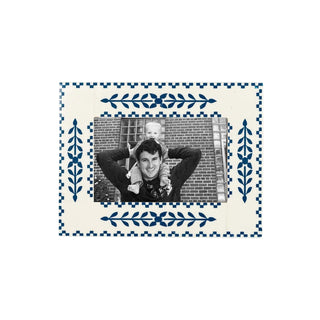 Foreside Home and Garden Picture Frame, 4x6, Blue