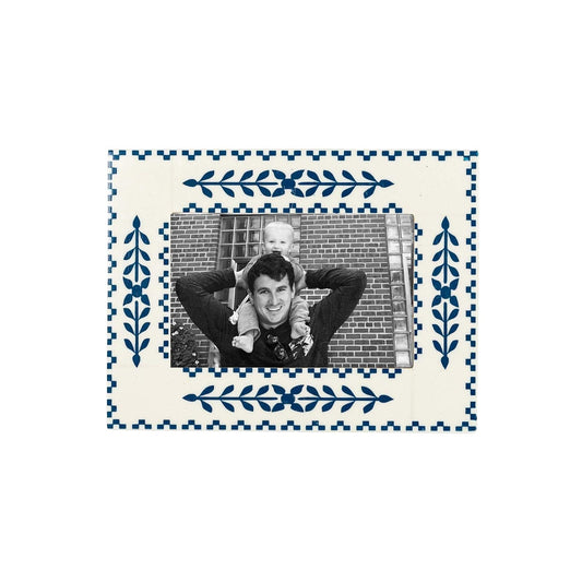 Foreside Home and Garden Picture Frame, 4x6, Blue