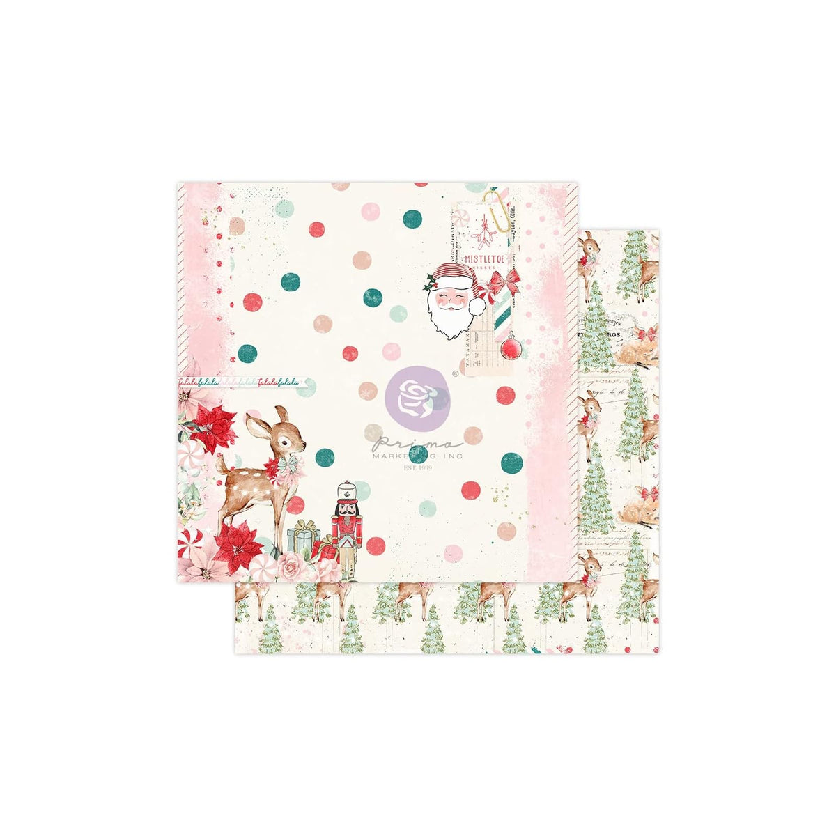 PRIMA MARKETING INC Card Stock, 12"X12", Red