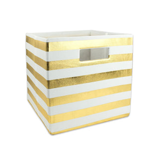 DII Item Container, 11x11x11" (Pack of 1), Gold