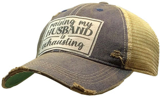 VINTAGE LIFE Hat, Navy Blue, Trucker Hat