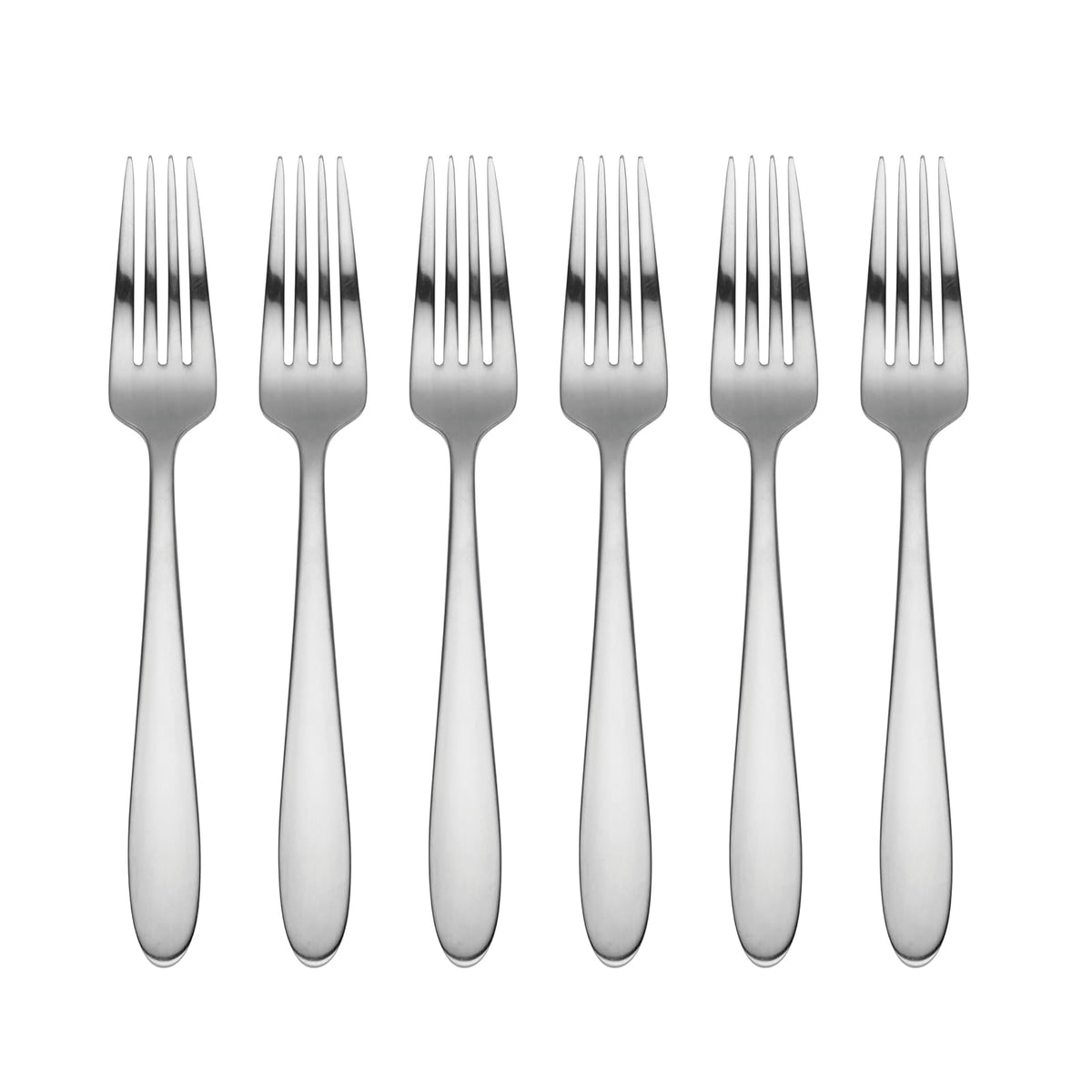 Oneida Fork, Set of 6, Silverware Set