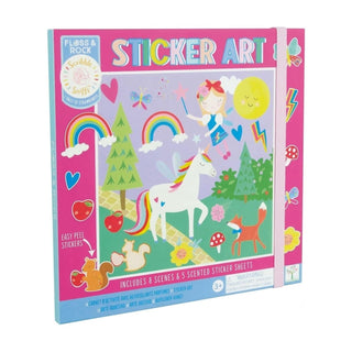 Floss & Rock Sticker Decal, Rainbow