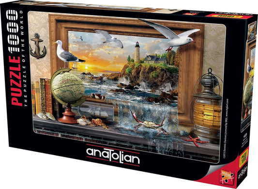 Anatolian Puzzle Marine to Life Jigsaw Puzzle (1000 Piece), Multicolor (PER1025)